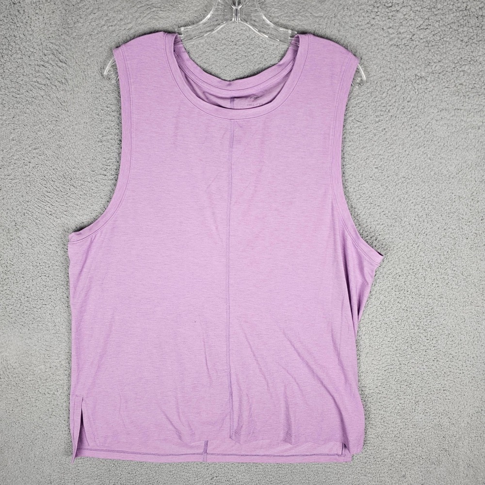 Nike Tank Top Mens XL Purple Yoga Dri-FIT BV4036-591 Sleeveless Activewear